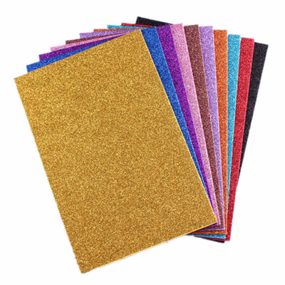 Handcraft DIY Glitter Goma 2mm EVA Foam Sheets Paper Customized