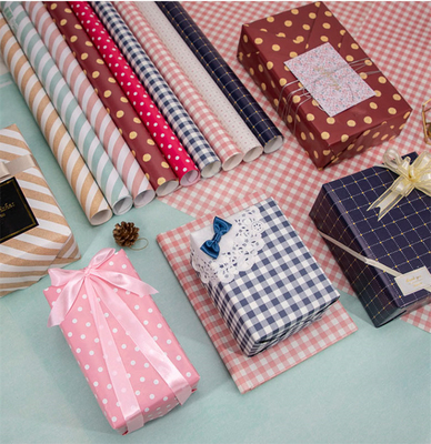 Good price 80GSM Tear Resistant Recyclable Wrapping Paper Roll 1 Roll online