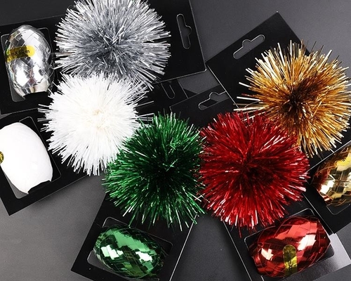 Good price 100% Polyester Curly Star Bow Gift Wrap Ribbon Set 0.5cm For Birthday Decoration online