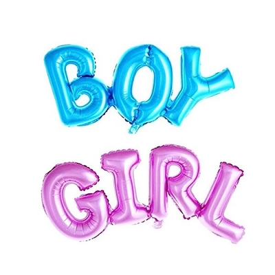 Good price Gender Reveal Alphabet Party Foil Balloon Mylar Helium Balloon online